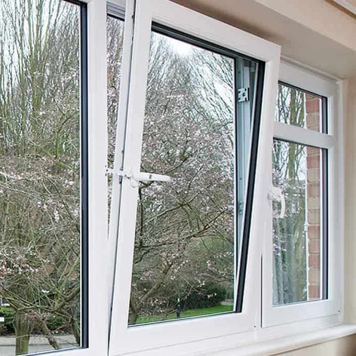 uPVC tilt and turn windows