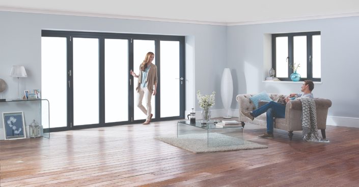 Aluminium Bi-fold doors Cardiff